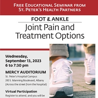 Seminar on Joint Pain of the Foot & Ankle