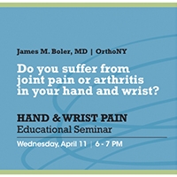 Keeping Bodies in Motion | Hand & Wrist Pain Educational Seminar