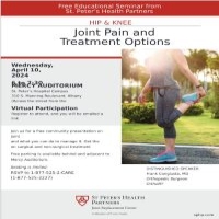 Seminar on Joint Pain and Treatment Options